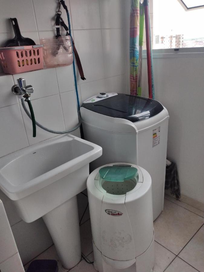 Lindo Apartamento Novo Praia Grande Ocian 50 Metros Da Praia Exterior photo